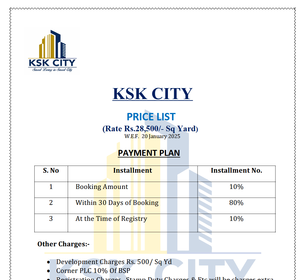 Payment Plan